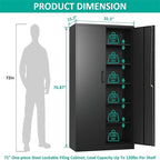 Armoire de rangement avec portes