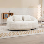 Fauteuil poire en chenille, canapé relaxant