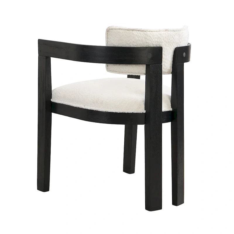 Chaise de salle à manger moderne et raffinée Conrad avec accoudoirs, par Christopher Knight Home