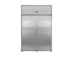 Seville Classics UltraHD 2-Piece Extra-Wide Storage Cabinet Set, 60 x 24
