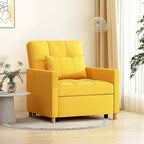 AECOJOY 3-in-1-Schlafsofa-Sessel mit Kissen und verstellbarer Rückenlehne