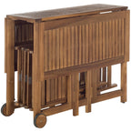 SAFAVIEH Brandy 5-teiliges Outdoor-Esszimmerset – 43 B x 35 T x 29 H