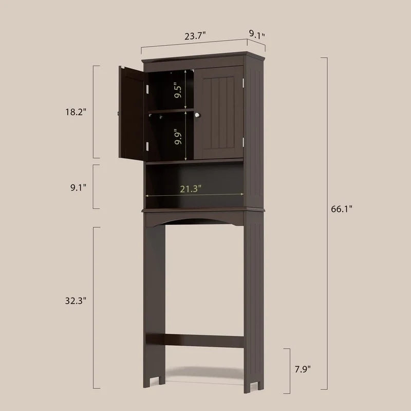 Armoire de rangement pour salle de bains, meuble de rangement pour toilettes, étagère de salle de bains au-dessus des toilettes, toilettes gain de place