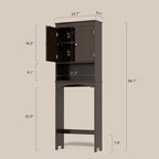 Armoire de rangement pour salle de bains, meuble de rangement pour toilettes, étagère de salle de bains au-dessus des toilettes, toilettes gain de place