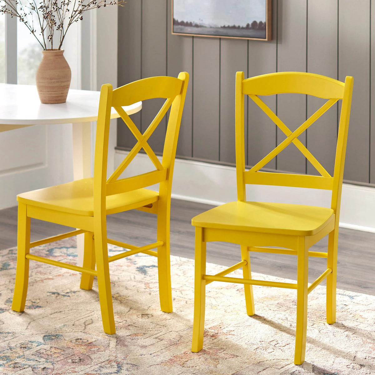 Chaises de salle à manger Cottage champêtre Simple Living (lot de 2)