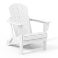 Polytrends Laguna kleurvaste Adirondackstoel voor buiten, weerbestendig en inklapbaar