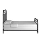 Black Metal Bed