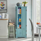Armoire extra-haute Aston de style ferme moderne Simple Living