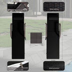 Kullavik 3-teiliges Outdoor-Loungesessel-Set