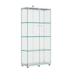 Vitrinenschrank aus Glas, 64,5 x 32, mit Schloss