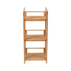 Three Tier Bamboo Tower Brown - Organize It All