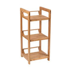 3-Tier Bamboo Storage Tower, Brown