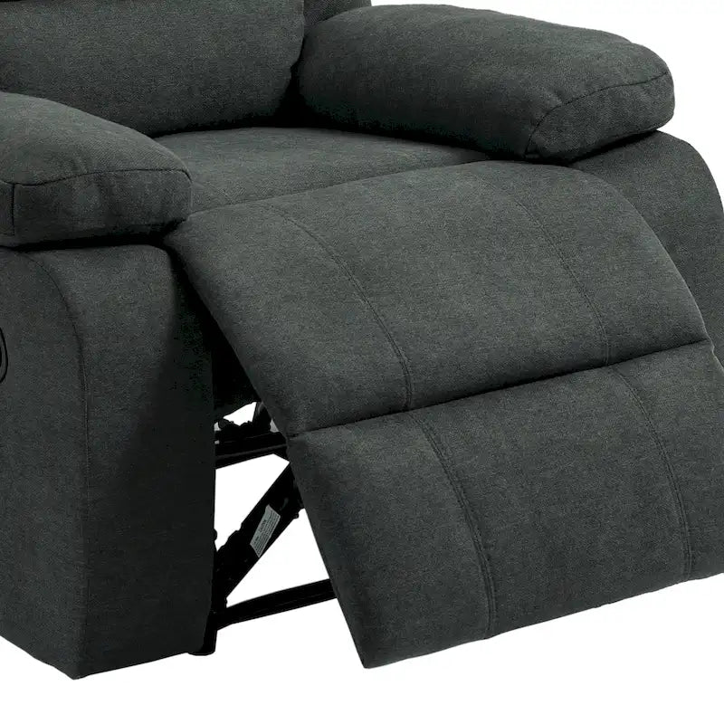 2 Set Classic and Traditional Manual Recliner Chair