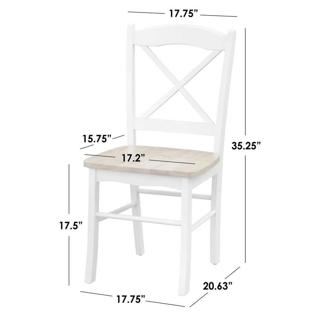 Chaises de salle à manger Cottage champêtre Simple Living (lot de 2)