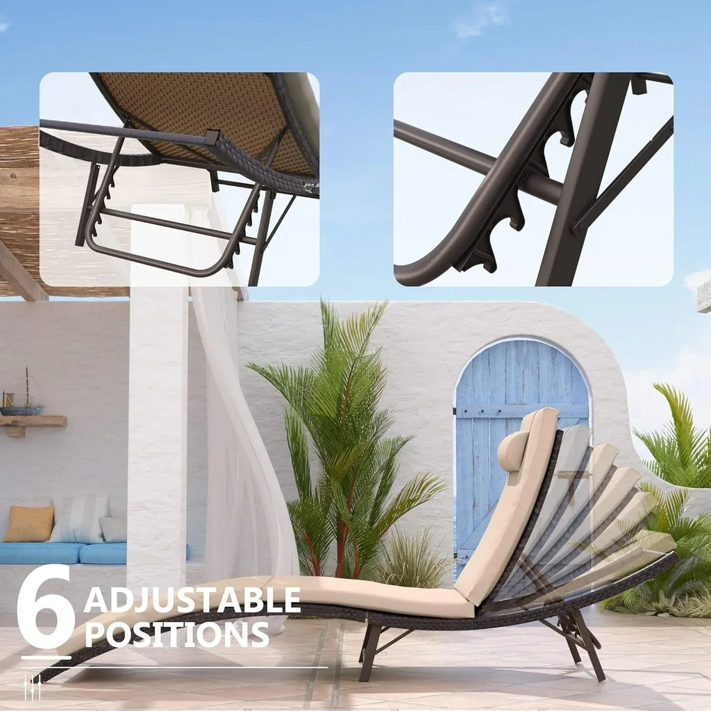 Kullavik 3-teiliges Outdoor-Loungesessel-Set