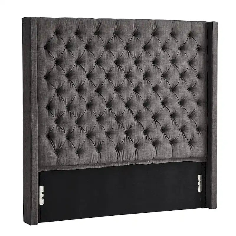 Naples-Kopfteil mit Knopfheftung und Wingback-Design, nur von iNSPIRE Q Artisan