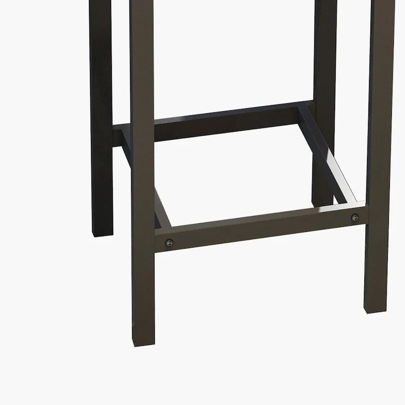 Ensemble de table de bar avec 3 tabourets