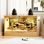 Habitat pour reptiles — terrarium spacieux pour lézards, serpents et autres — 47,2