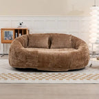 Fauteuil poire en chenille, canapé relaxant
