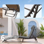 Kullavik 3-teiliges Outdoor-Loungesessel-Set