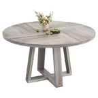 Dining Table for 4-6 People, Kitchen Table, Round Dining Room Table for Kitchen, 47 Inch Round Table for Dining Room(Table Only)