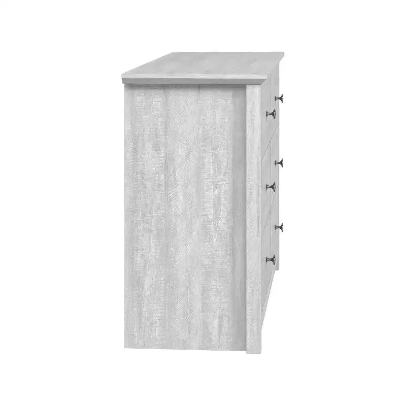 6-Drawer Double Dresser with Interlock Safety, 46.9"W x 16.4"D x 32.0"H