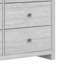 6-Drawer Double Dresser with Interlock Safety, 46.9"W x 16.4"D x 32.0"H