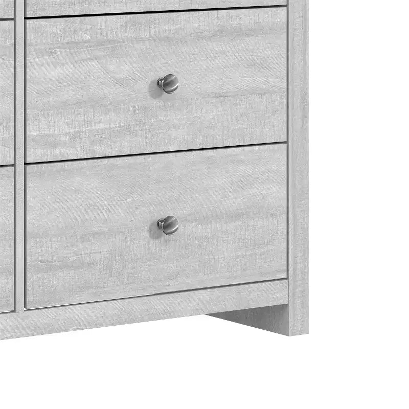 6-Drawer Double Dresser with Interlock Safety, 46.9"W x 16.4"D x 32.0"H