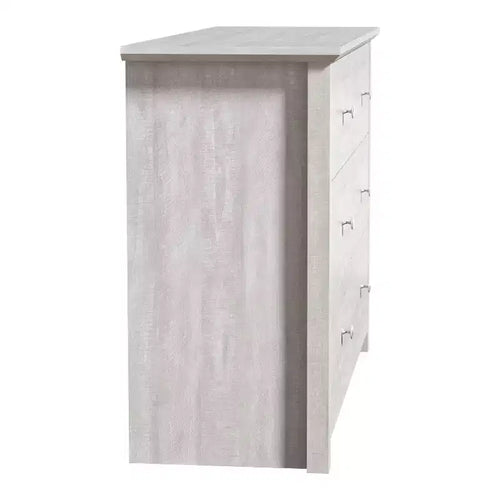 Commode double à 6 tiroirs avec sécurité anti-coincement, 46.9"W x 16.4"D x 32.0"H
