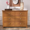 Galano 6-Drawer Double Dresser with Interlock Safety 46.9 W  16.4 D  32.0 H