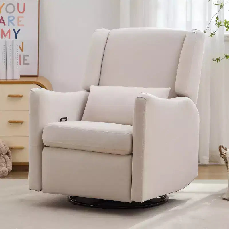 GDFStudio Nora 29.5'' Wingback Swivel Rocker Recliner Chair