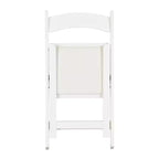 4 Pack Folding Chair, Padded Foldable Chair with Wood Frame, Padded Cushion, Space Saving Upholstered Folding Chair for Kitchen