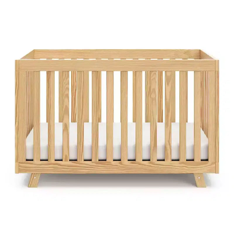 3-in-1 Convertible Crib, Beckett Style — Converts to Toddler Bed & Daybed, White