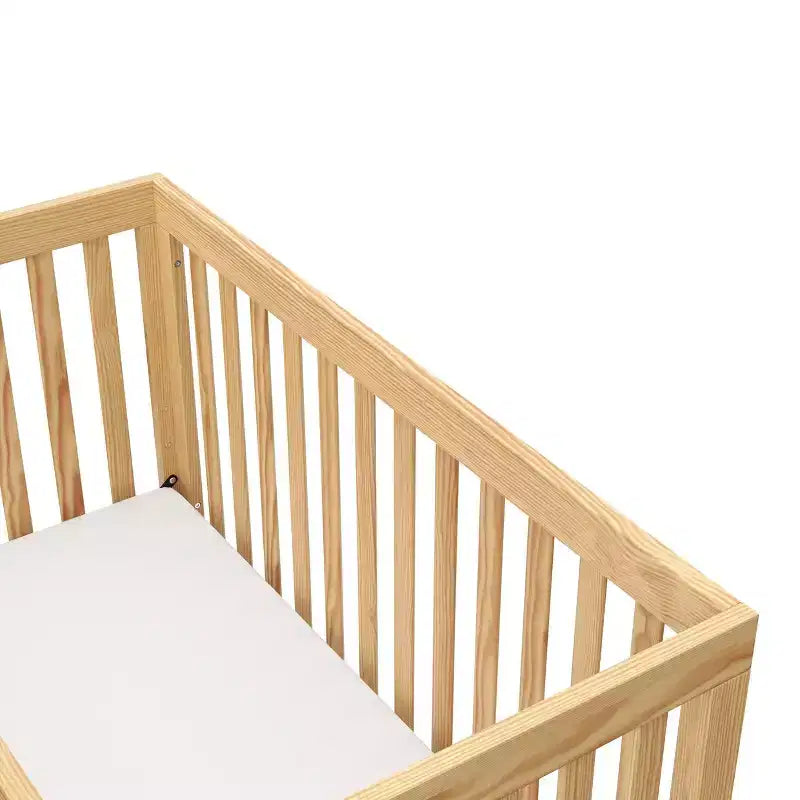 3-in-1 Convertible Crib, Beckett Style — Converts to Toddler Bed & Daybed, White