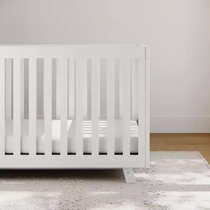 3-in-1 Convertible Crib, Beckett Style — Converts to Toddler Bed & Daybed, White