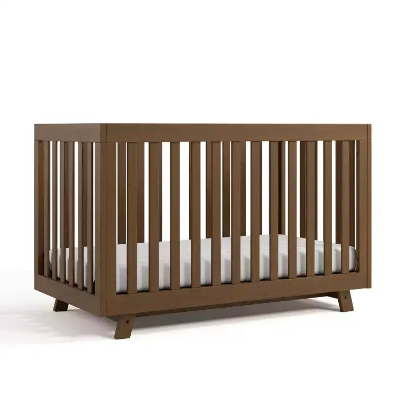3-in-1 Convertible Crib, Beckett Style — Converts to Toddler Bed & Daybed, White