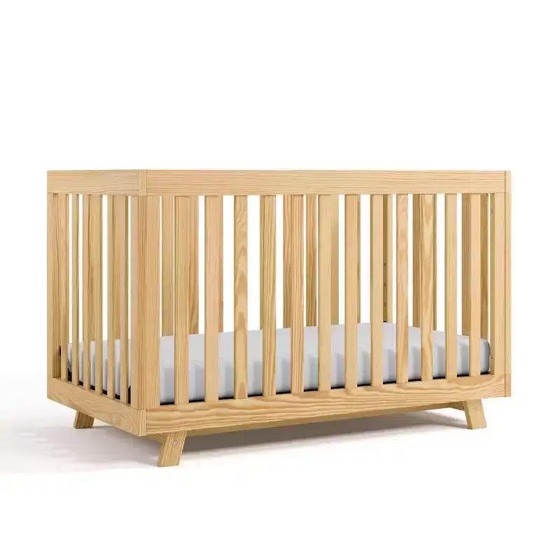 3-in-1 Convertible Crib, Beckett Style — Converts to Toddler Bed & Daybed, White