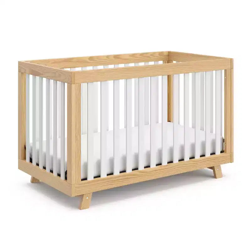 3-in-1 Convertible Crib, Beckett Style — Converts to Toddler Bed & Daybed, White