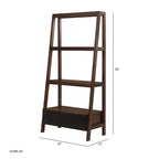 Ladder Style Display Shelf Home Decor Storage 32x17x68
