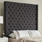 Naples-Kopfteil mit Knopfheftung und Wingback-Design, nur von iNSPIRE Q Artisan