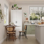 Organisateur de cuisine polyvalent : meuble compact de 31,5 avec rangement astucieux