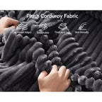 Dyonery Modular Corduroy Sectional Sofa with Washable Covers