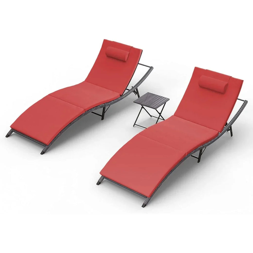 Kullavik 3-teiliges Outdoor-Loungesessel-Set