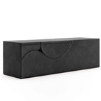 Avana Kami verstellbare Chaiselongue / Yoga und Massage – 2-in-1-Sitzhocker mit verborgenem ausklappbarem Yoga-Loungesessel, Mikrovelours – N/A