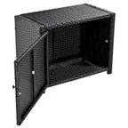 Spa Surround Spa Frame Quadrilateral Outdoor Rattan Sectional Sofa Set