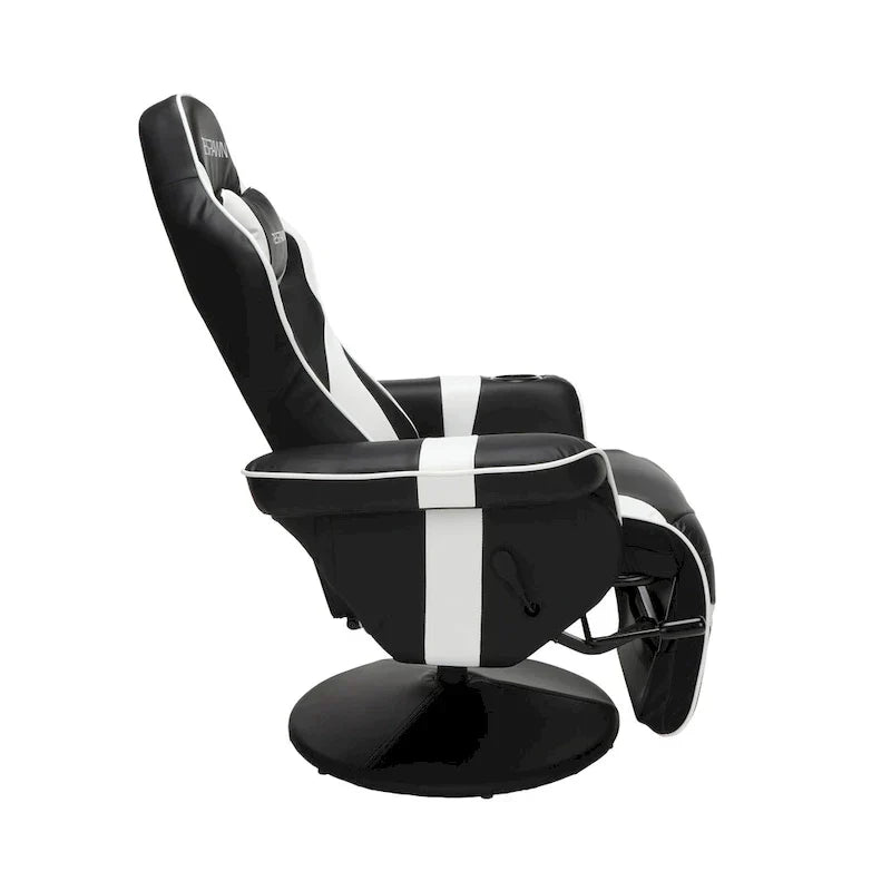 Fauteuil de gaming inclinable avec repose-pieds