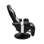 Fauteuil de gaming inclinable avec repose-pieds