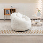 Fauteuil poire en chenille, canapé relaxant
