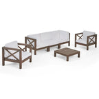 Brava 6-teiliges Outdoor-Set aus Akazienholz von Christopher Knight Home
