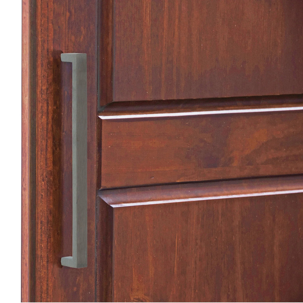 Palace Imports Cosmo kledingkast met 3 deuren, 100% massief hout, met deuren van massief hout of spiegelglas